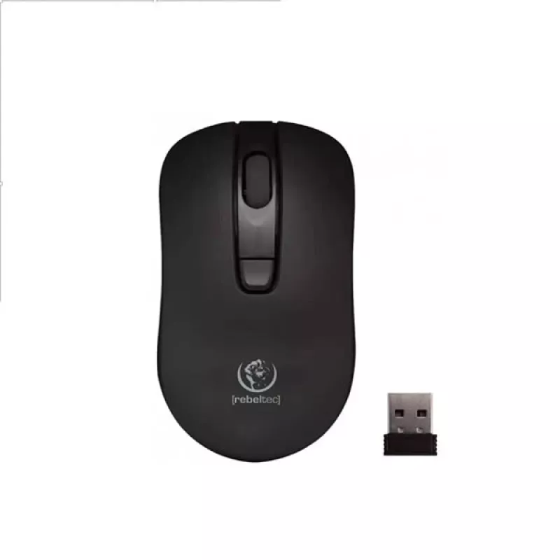 Mouse ottico wireless Rebeltec STAR nero RBLMYS00055 interfaccia