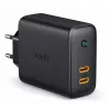 Caricabatterie AUKEY PA-D2 per dispositivi mobili 36W nero per interni