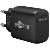 Goobay 65367 caricabatterie interno AC per laptop smartphone tablet nero