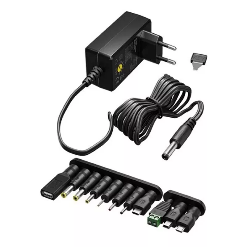 Caricabatterie Goobay 64568 per dispositivi mobili universale nero AC da interno (64568)