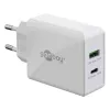 Goobay Dual USB-C™ PD (Power Delivery) caricabatterie rapido (30 W) (61674)