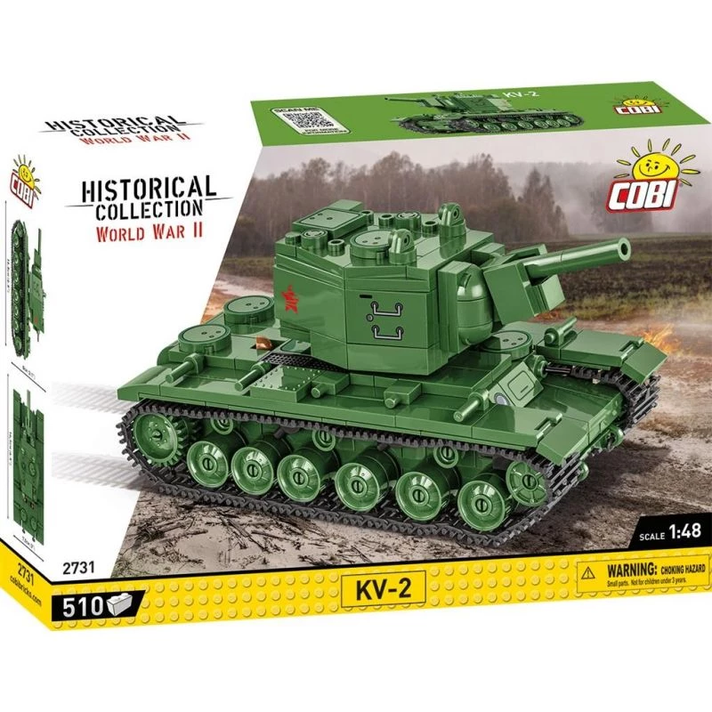 Set di costruzione Cobi KV-2 Seconda guerra mondiale 510 pezzi