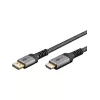Goobay 65270 Adattatore cavo video 3 m DisplayPort HDMI grigio (65270)