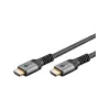 Goobay 65263 Cavo HDMI 5 m HDMI Tipo A (standard) grigio (65263)