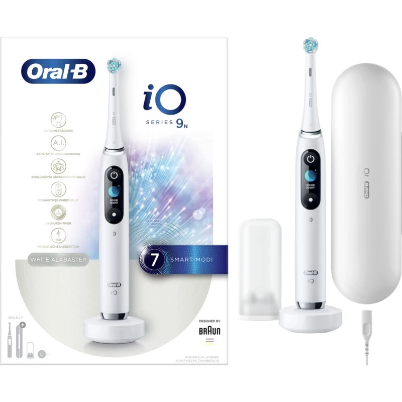 Spazzolino elettrico Oral-B iO9 iOM9.1A1.1AD bianco