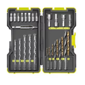 Ryobi RAK30MIX set punte da trapano 30 pz.