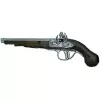 Pistola pirata in metallo giocattolo Pulio modello 15541/0 con design realistico