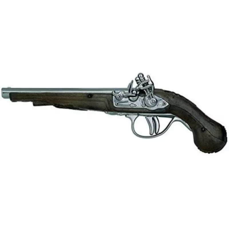 Pistola pirata in metallo giocattolo Pulio modello 15541/0 con design realistico