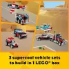 LEGO Creator 3-in-1 31146 Camion con pianale e elicottero
