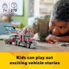 LEGO Creator 3-in-1 31146 Camion con pianale e elicottero