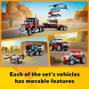 LEGO Creator 3-in-1 31146 Camion con pianale e elicottero