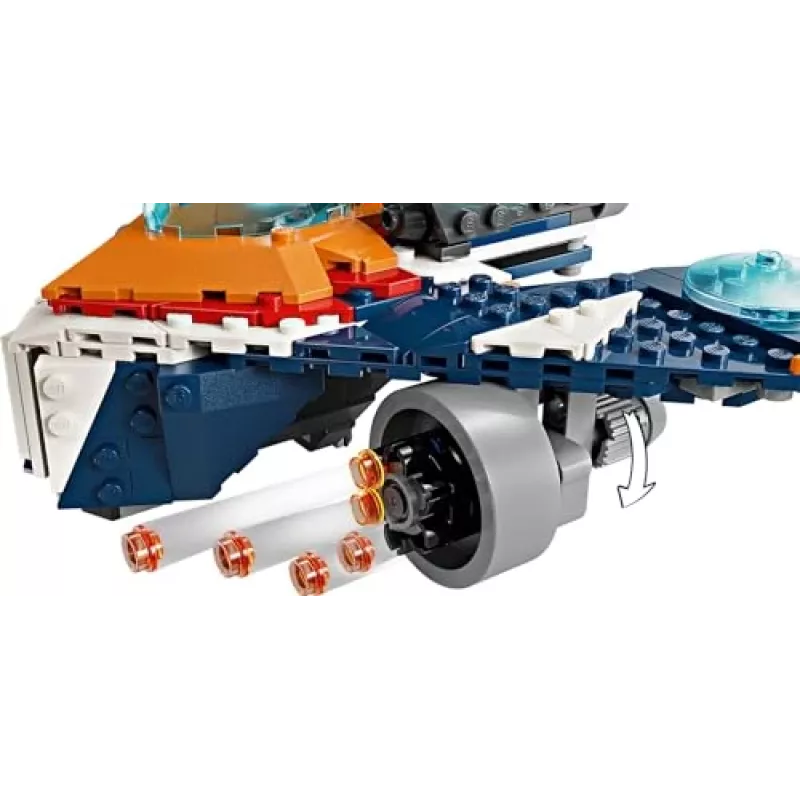Giocattolo da costruzione LEGO Marvel Super Heroes astronave Rocket 76278 – set Rocket e Ronan