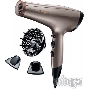 Asciugacapelli con 2200 W di potenza di Keratin Protect - Channel AC 8002, confezione da 1