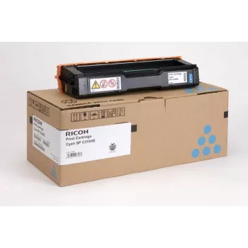 Cartuccia toner Ricoh SP C310HE 1 pz. originale ciano