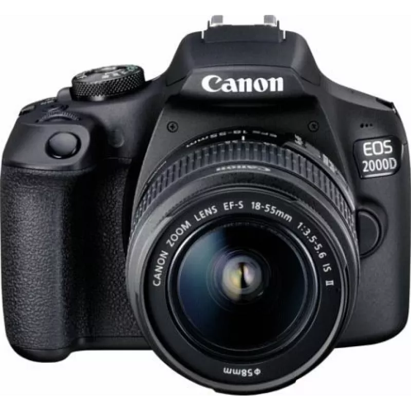 Canon EOS 2000D BK 18-55 IS II EU26 kit fotocamera reflex 24,1 MP CMOS 6000 x 4000 pixel nero
