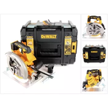 DeWALT DCS570NT-XJ Sega circolare 18,4 cm nero, giallo 5500 giri/min