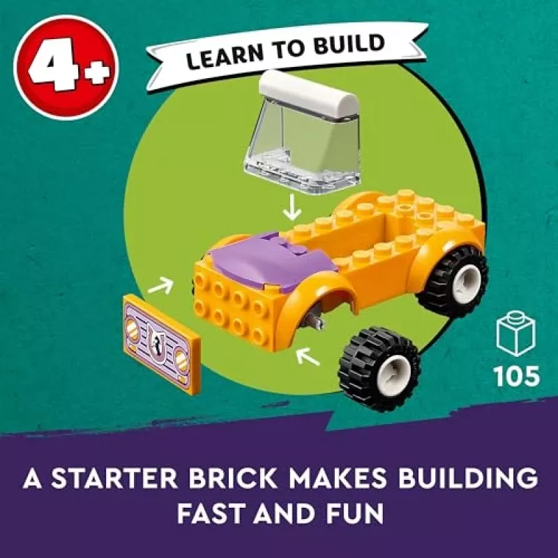 LEGO Friends Set giocattolo animali rimorchio per cavalli e pony 42634