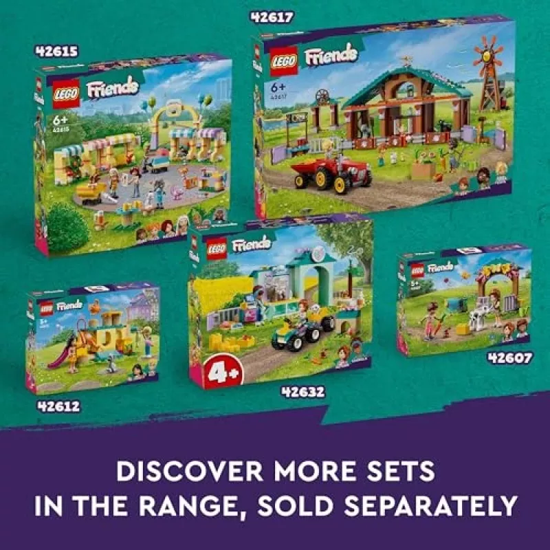 LEGO Friends Set giocattolo animali rimorchio per cavalli e pony 42634