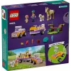 LEGO Friends Set giocattolo animali rimorchio per cavalli e pony 42634