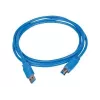 Gembird - cavo USB - USB Type-A (M) a USB Type-B (M) - USB 3.0 - 1,8 m - stampato - blu
