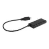 Adattatore MHL(M)->HDMI(F)+USB Micro(BF)(5 PIN) 16 cm