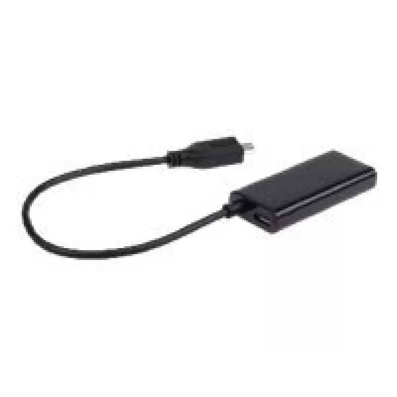 Adattatore MHL(M)->HDMI(F)+USB Micro(BF)(5 PIN) 16 cm