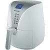 Blaupunkt AFD-601 friggitrice ad aria calda, 4 l, 1500 W, 150–200 °C, timer da 1 h, display, bianca