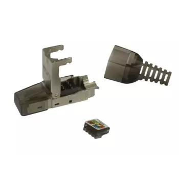 Connettore TP Synergy 21, assemblabile sul campo, CAT6A, RJ45, senza attrezzi
