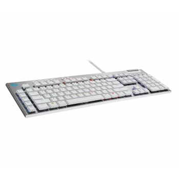 LOGITECH G815 LIGHTSPEED RGB tastiera meccanica da gaming – GL Tactile - BIANCA - PAN - USB - NORDIC-613 - TACTILE SWITCH