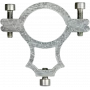 Kit di montaggio TechniSat 0000/0440 argento acciaio