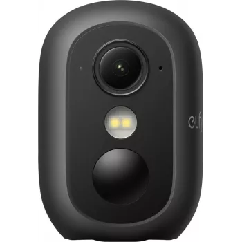 eufyCam C35 2+1 nero sistema di telecamere di sicurezza 4K UHD alimentate a energia solare con HomeBase 3
