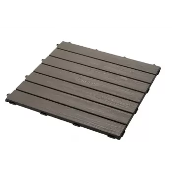 Smoby pavimento per casetta da giardino Life - grigio antracite, 10 pannelli, 2,5 m²