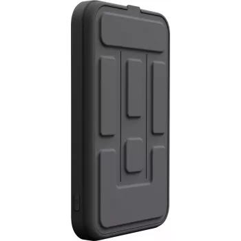 YENKEE YPB 501BK Power Bank MagSafe in silicone 5000mAh 20W PD nero