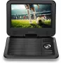 SENCOR SPV 2105 lettore DVD portatile da 10,1 pollici con USB/SD, schermo orientabile, adattatore per auto