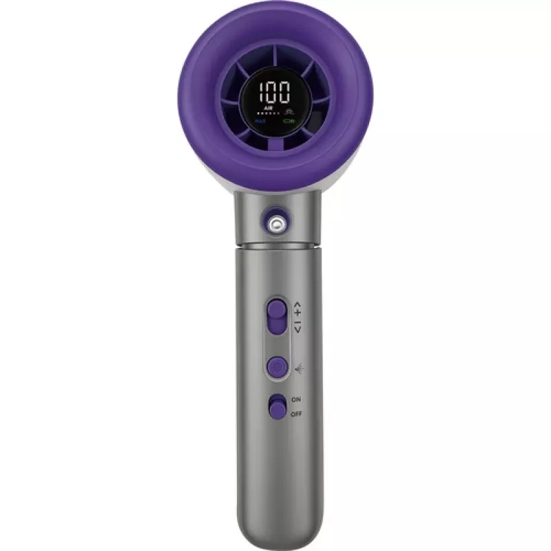 Verbatim Cool 'n' Go Aqua Breeze ventilatore portatile con nebulizzatore, viola/grigio (32345)