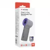 Verbatim Cool 'n' Go Aqua Breeze ventilatore portatile con nebulizzatore, viola/grigio (32345)