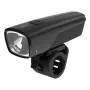 ANSMANN 1600-0524 Fanale anteriore a LED per bicicletta, 50 lx, 2600 mAh, 2 W, nero