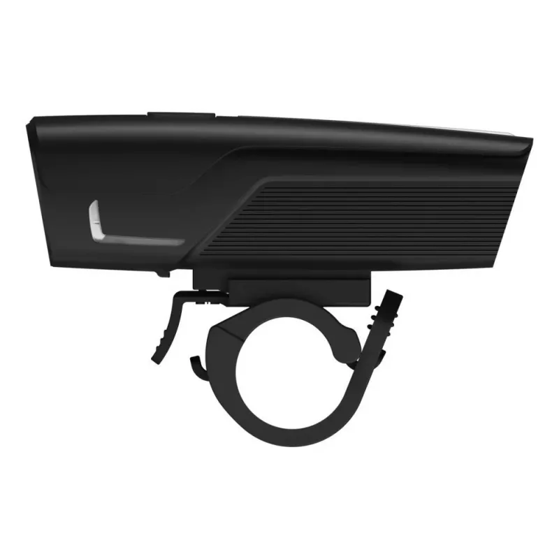 ANSMANN 1600-0524 Fanale anteriore a LED per bicicletta, 50 lx, 2600 mAh, 2 W, nero