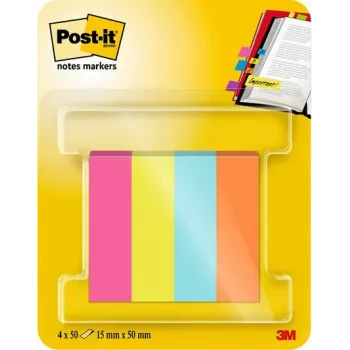 3M Post-it segnalibri 670-4-POP assortiti 4x50 fogli/confezione