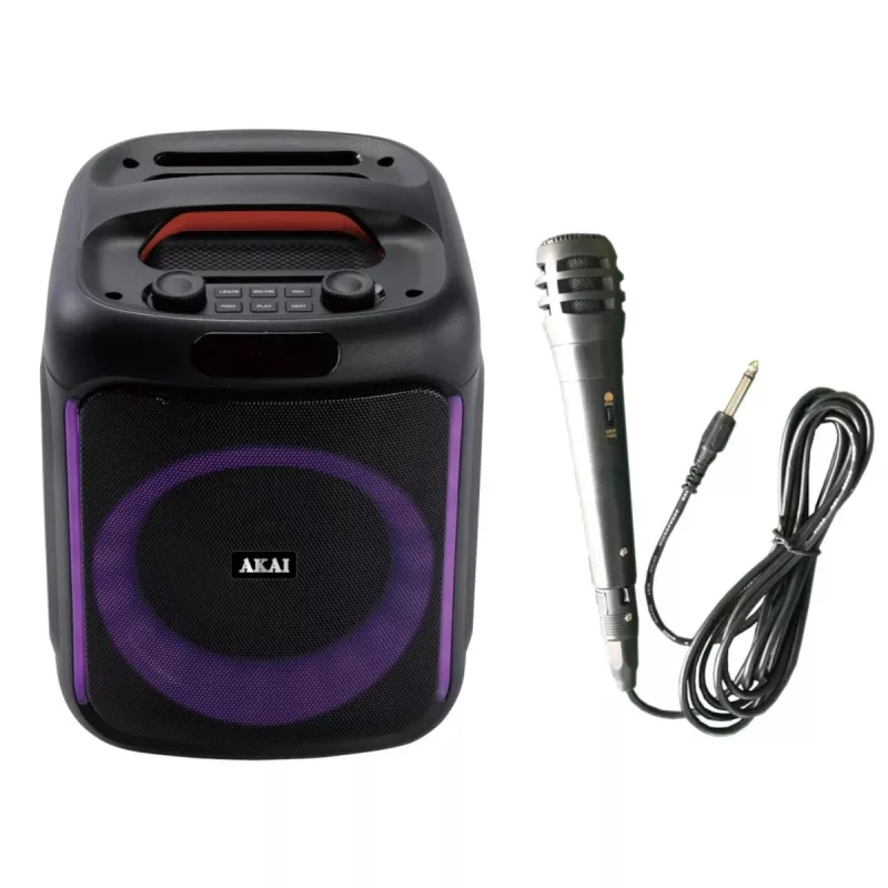 AKAI ABTS-V20 diffusore Bluetooth portatile 20W nero
