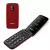PANASONIC KX-TU410EXR telefono cellulare a conchiglia - rosso