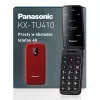 PANASONIC KX-TU410EXR telefono cellulare a conchiglia - rosso