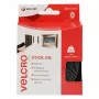 Nastro a strappo autoadesivo VELCRO VEL-EC60215, 20 mm x 2,5 m, Nero