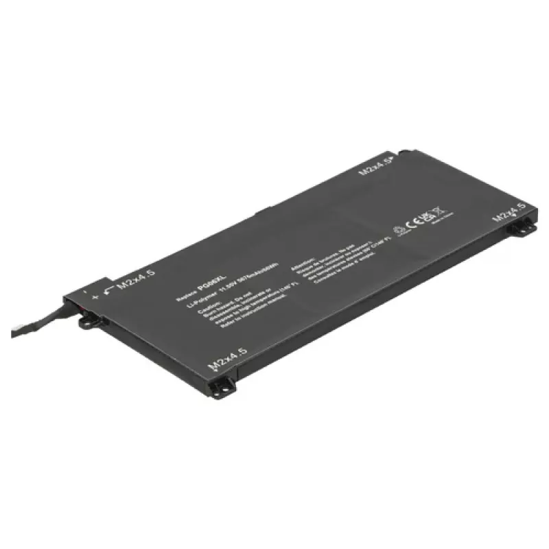 2-Power batteria principale per HP Omen 15-dh0000na - 66 mAh