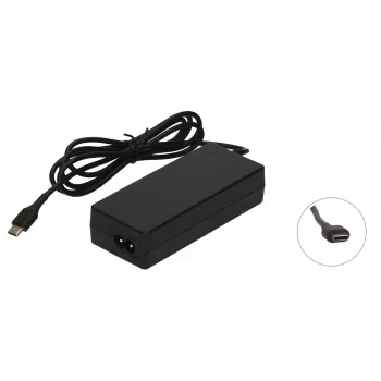 2-POWER PSA Parts CAA0744G alimentatore AC 65W per notebook Lenovo - nero