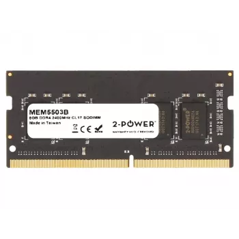 2-Power MEM5503B memoria per laptop 8GB DDR4 2400MHz CL17 SODIMM