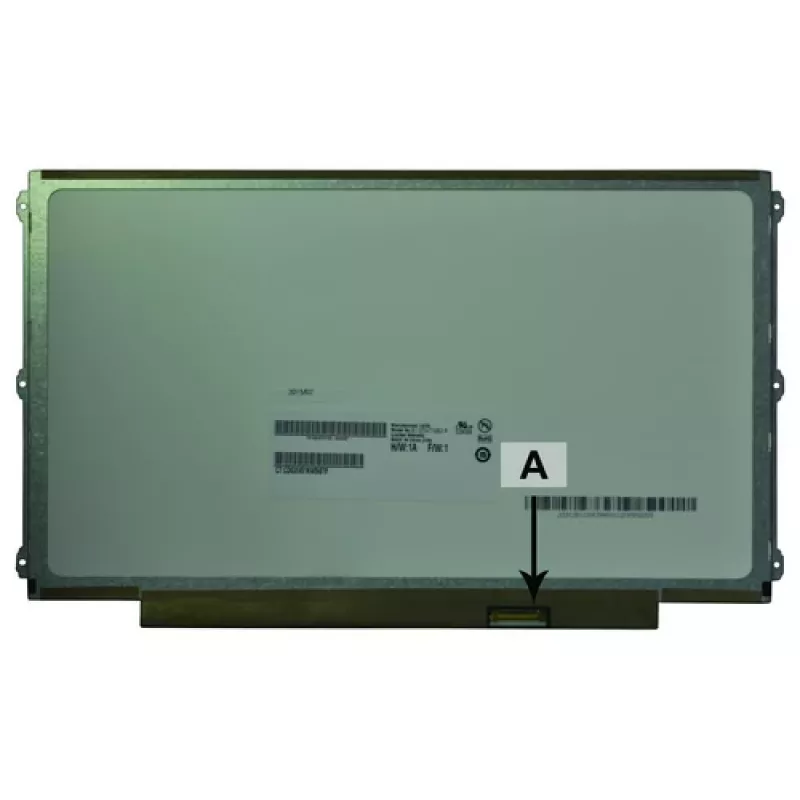 2-POWER SCR0498B display LED 12,5 pollici WXGA per HP EliteBook