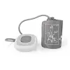 Nedis HCBL400WT Misuratore di pressione sanguigna, braccio, display LCD, bracciale 22-42 cm, bianco