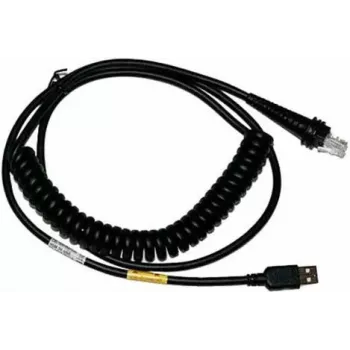 Honeywell Cavo interfaccia USB, USB Type-A a USB Type-C, cavo a spirale 3m, nero