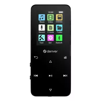 Denver MP-1830B lettore MP4 nero con Bluetooth, display 1,8 pollici, 4 GB, nero